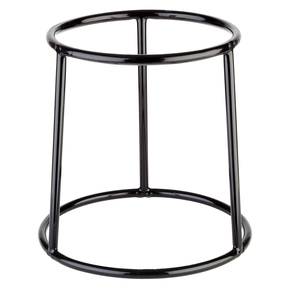 Czarny stand bufetowy o średnicy 15,5/18 cm i wysokości 18 cm | APS, Multi Round