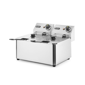Frytownica nastolna 2x4 l | HENDI, Kitchen Line