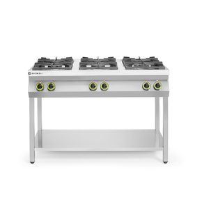 Kuchnia gazowa na otwartej podstawie, 120x70x90 cm | HENDI, Kitchen Line