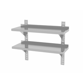 Półka wisząca podwójna – przestawna 800x300x600 mm | HENDI, 811771
