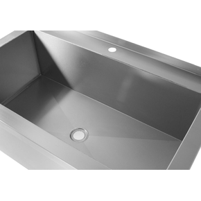 Stół z basenem jednokomorowym – spawany 1000x600x850 mm | HENDI, Profi Line