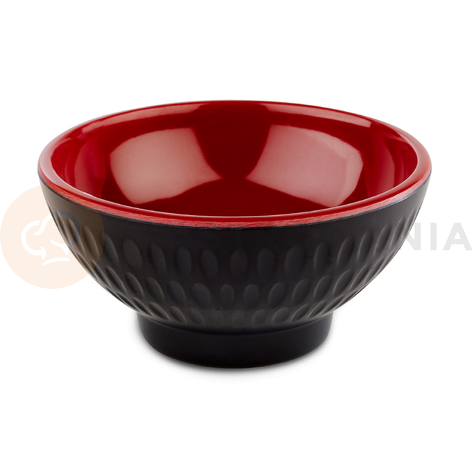 Czerwono-czarna miska 7,5 cm | APS, Asia Plus