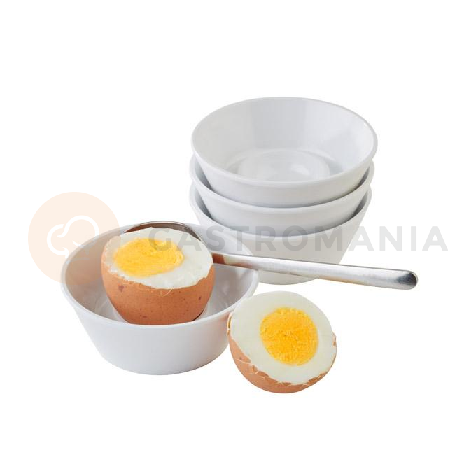 Podstawka z melaminy na jajko - średnica 8 cm, komplet 4 sztuk | APS, 83851
