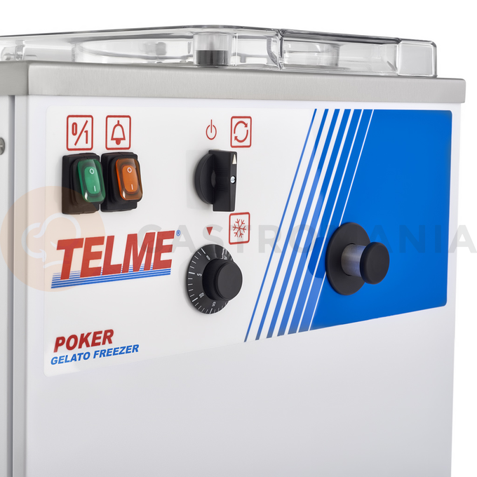 Maszyna do produkcji lodów rzemieślniczych 10 l/h | TELME, Poker