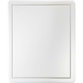 Deska z polipropylenu z wycięciem 32,5x26,5x1,2 cm, biała | STALGAST, 341325