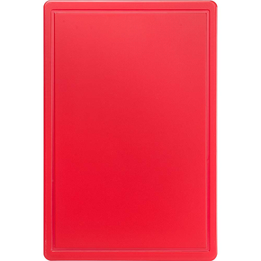 Deska z polipropylenu z wycięciem 60x40x1,8 mm, czerwona | STALGAST, 341631