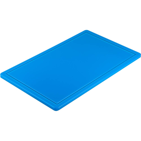 Deska z polipropylenu z wycięciem 53x32,5x1,5 cm, niebieska | STALGAST, 341534