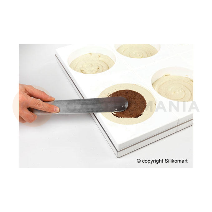 Forma do ciast i tortów TOR135 h40/8 - zestaw 8 szt. | SILIKOMART, Torta Flex