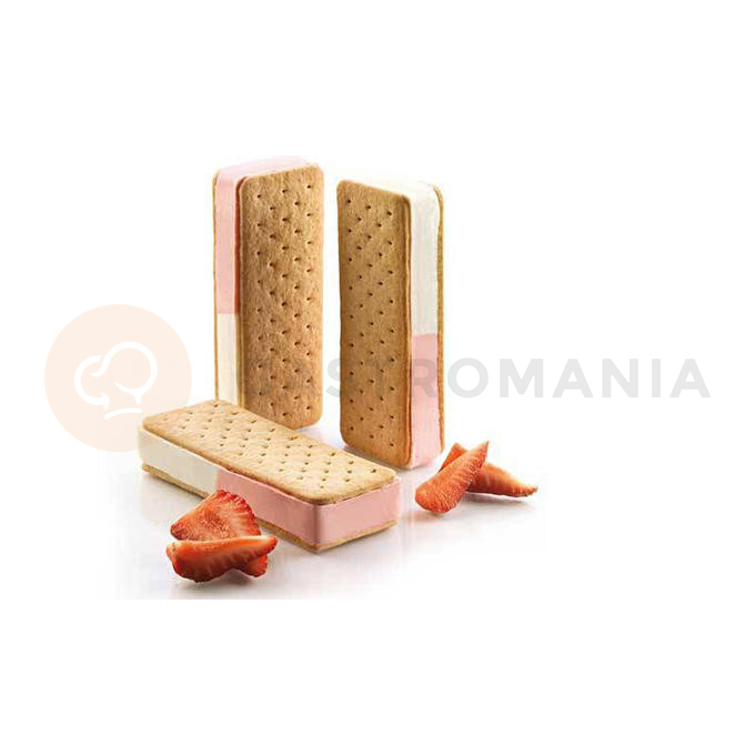 Forma do prostokątnych lodowych sandwichów | SILIKOMART, Bisc03