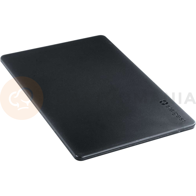 Deska z czarnego polipropylenu 45x30x1,3 cm | STALGAST, 341457