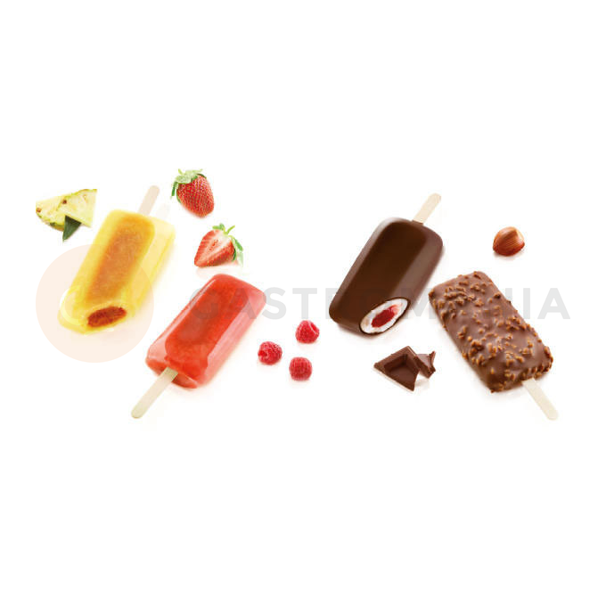 Zestaw do lodów, deserów i przystawek na patyczku | SILIKOMART, L'italiano
