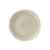 Kremowy talerz płaski, ręcznie zdobiony 21 cm | CHURCHILL, Stonecast Nutmeg Cream