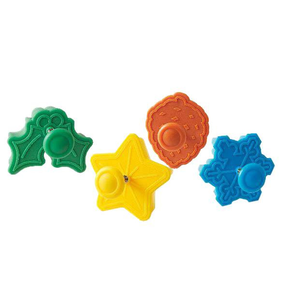 Zestaw 4 wycinarek - CUTTER JINGLE BELLS, 42x47x18 mm | SILIKOMART, Baby Cutter
