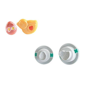 Wycinarka do masy cukrowej - TAG11 EASTER, 2 szt. | SILIKOMART, 3D Ejector Cutters