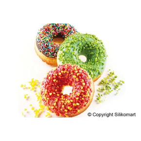 Forma na ciasta i desery 6 x donut 75 mm | SILIKOMART, Donuts