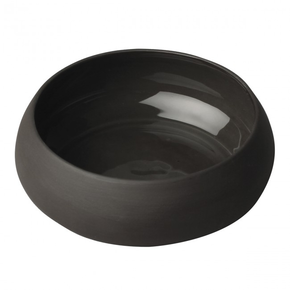 Naczynie do zapiekania z czarnej porcelany 14 cm | DEGRENNE, Boreal