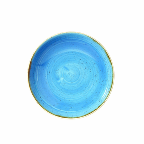 Niebieska salaterka, ręcznie zdobiona 1136 ml | CHURCHILL, Stonecast Cornflower Blue