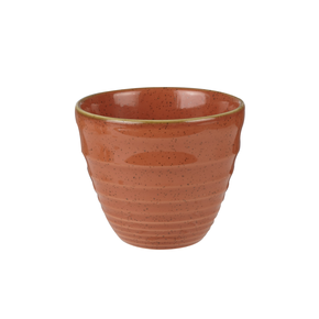 Porcelanowy kubek, ręcznie zdobiony 8,3 cm | CHURCHILL, Stonecast Spiced Orange