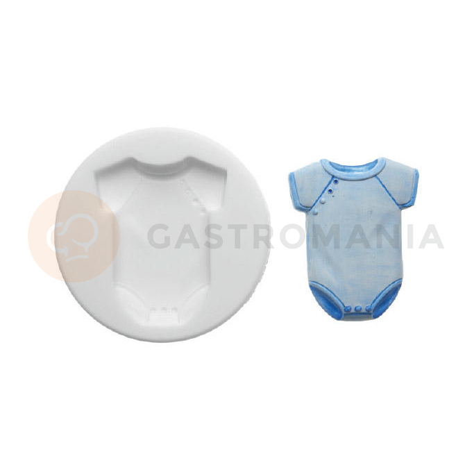 Forma do masy cukrowej SLK 309 - śpioszki, 54x39 mm | SILIKOMART, Sugarflex Baby Body