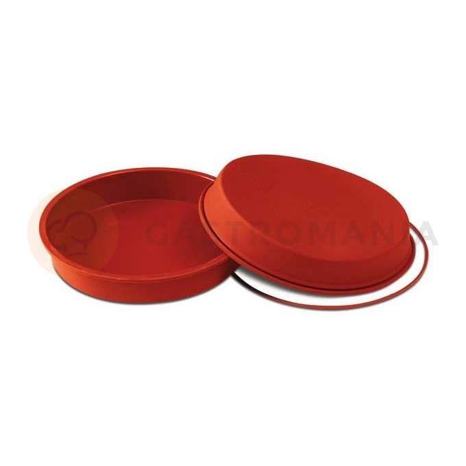Forma na ciasta i torty SFT120 ROUND PAN, okrąg 20x4 cm | SILIKOMART, Uniflex