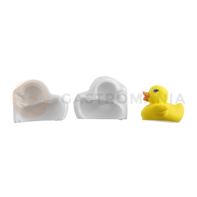 Forma do masy cukrowej SLK 406 - kaczuszka, 50x33 mm | SILIKOMART, Sugarflex 3D Duck