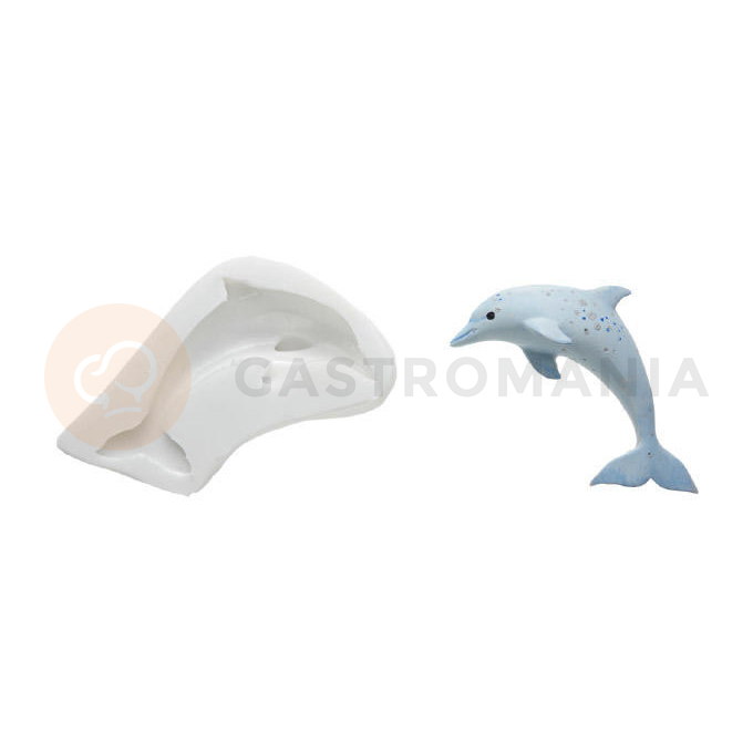 Forma do masy cukrowej SLK 071 - delfin, 78x50 mm | SILIKOMART, Sugarflex Dolphin