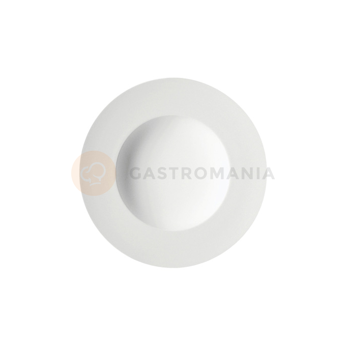 Owalna miska na zupę z białej porcelany 29 cm | DEGRENNE, Boreal