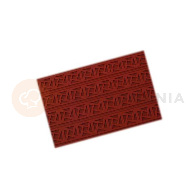 Silikonowa mata strukturalna 60x40 cm - kwadraty greckie 3 cm | SILIKOMART, Tapis Relief 10