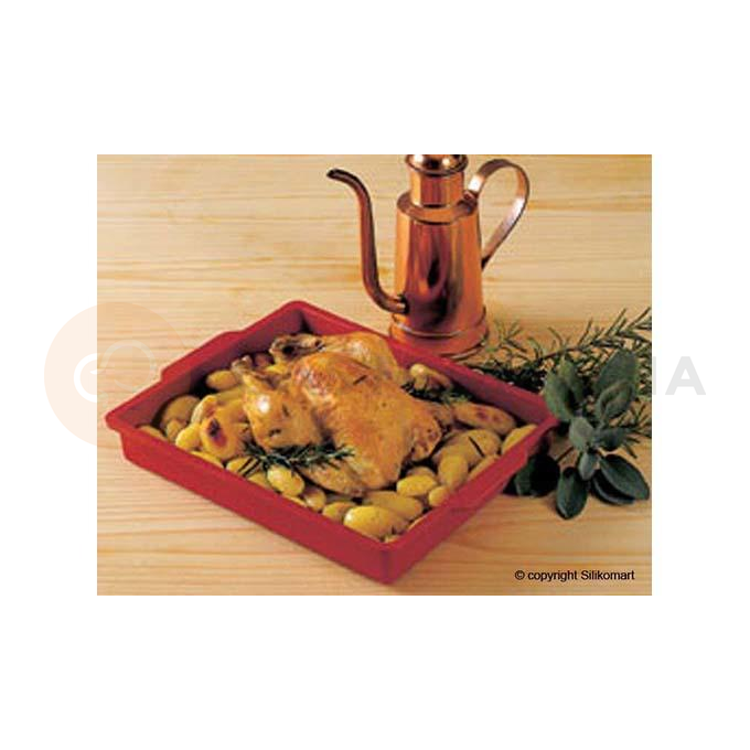 Forma na ciasta i torty SFT300 BAKE&amp;ROAST 28x22x4 cm | SILIKOMART, Uniflex