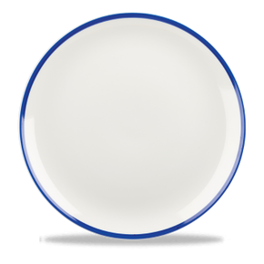 Porcelanowy talerz coupe 28,8 cm | CHURCHILL, Retro Blue