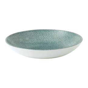 Porcelanowa miska Coupe 1136 ml | CHURCHILL, Raku Topaz Blue