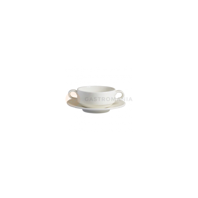 Porcelanowa bulionówka sztaplowana 280 ml | AMBITION, Simple