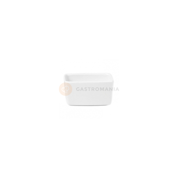 Porcelanowy pojemnik na saszetki do cukru 6,5 x 9 cm | AMBITION, Simple