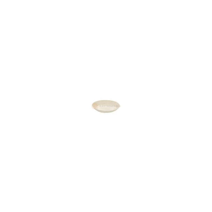 Biała, płytka miska z kamionki 21 cm | DEGRENNE, Modulo Nature
