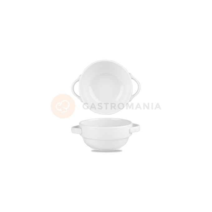Porcelanowa bulionówka z uszami 377 ml | CHURCHILL, Profile