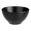 Miska z porcelany w czarnym kolorze o średnicy 16 cm | FINE DINE, Coal