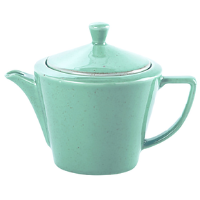 Dzbanek do herbaty z porcelany w morskim kolorze, 0,5 l | FINE DINE, Laguna