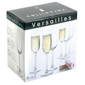 Kieliszek do szampana 160 ml, komplet 6 szt. | ARCOROC, Versailles