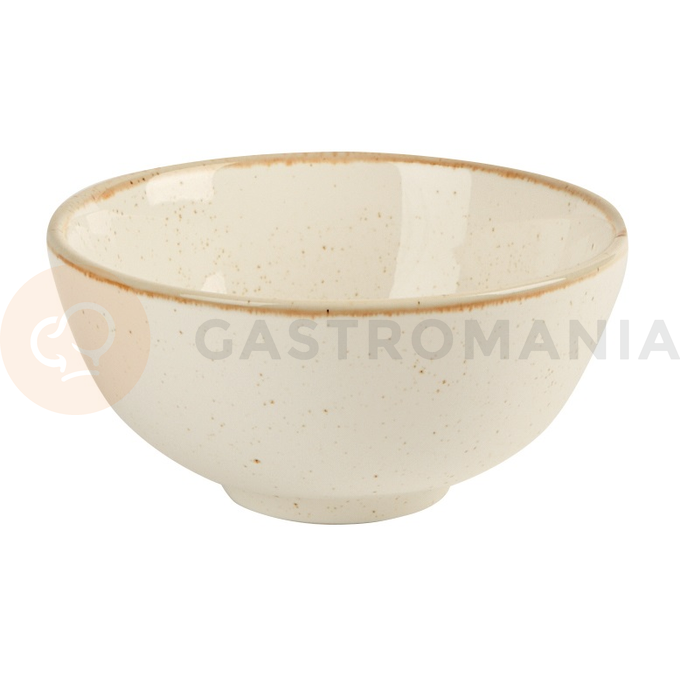 Miska z porcelany w kremowym kolorze o średnicy 16 cm | PORLAND, Seasons Sand