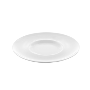 Talerz płytki z szerokim rantem z białej porcelany o średnicy 31 cm | FINE DINE, Bianco
