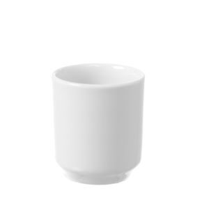 Pojemnik z białej porcelany na wykałaczki o średnicy 4 cm | FINEDINE, Bianco
