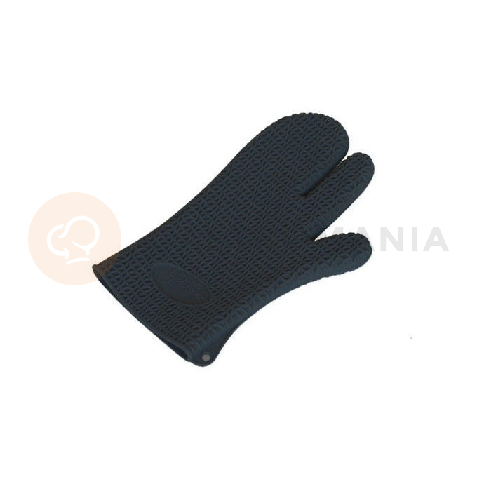 Rękawica silikonowa - czarna, 285x168x20 mm | SILIKOMART, Glove Round Stitch