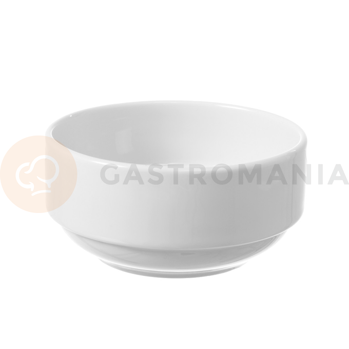 Miska sztaplowana z białej porcelany o średnicy 8 cm | FINE DINE, Bianco