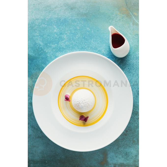 Talerz z białej porcelany do serwowania makaronu, o średnicy 30 cm | FINE DINE, Bianco