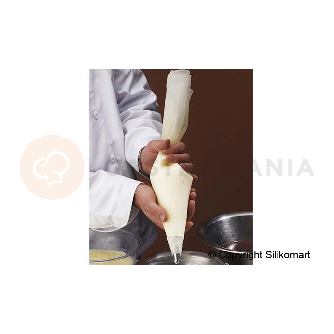 Silikonowy rękaw cukierniczy - 185x450 mm | SILIKOMART, Silicone piping bags