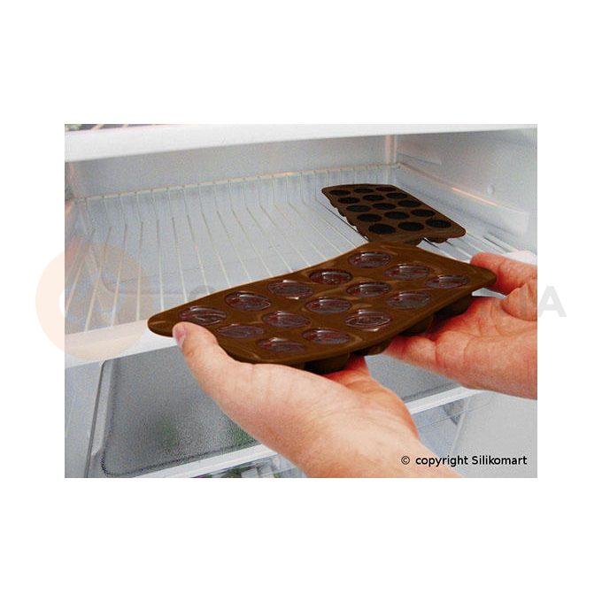 Forma do pralin i czekoladek - serca, 30x22x55 mm | SILIKOMART, Chocolate Monamour