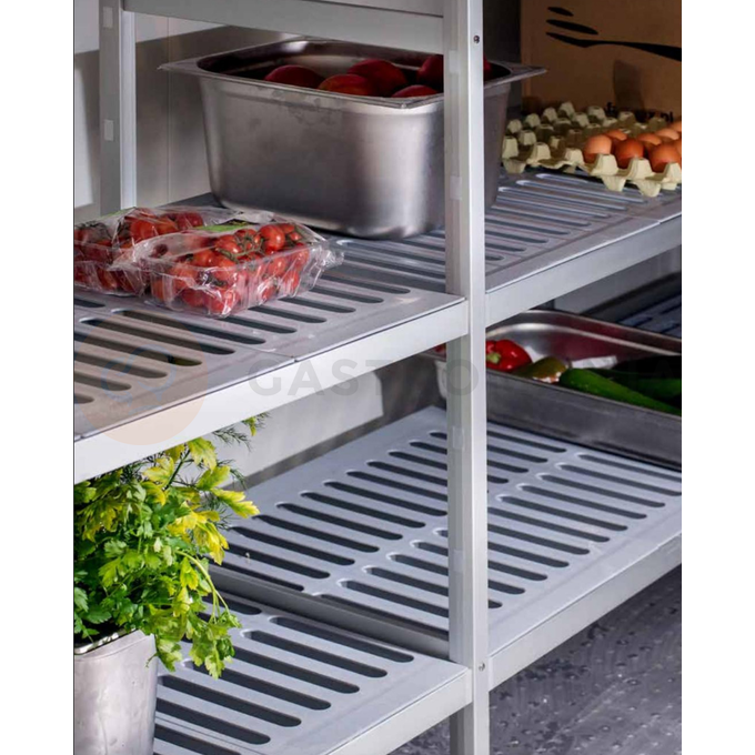 Półka aluminiowo-polipropylenowa, 1094x600 mm | CHEFFY, Modular System