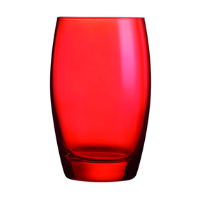 Czerwona szklanka wysoka 350 ml | ARCOROC, Salto