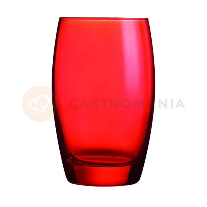 Czerwona szklanka wysoka 350 ml | ARCOROC, Salto