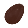 Forma z poliwęglanu na połowę jajka czekoladowego - 2 szt., 112x83x44 mm - SM2300 | MARTELLATO, Smooth Half Egg